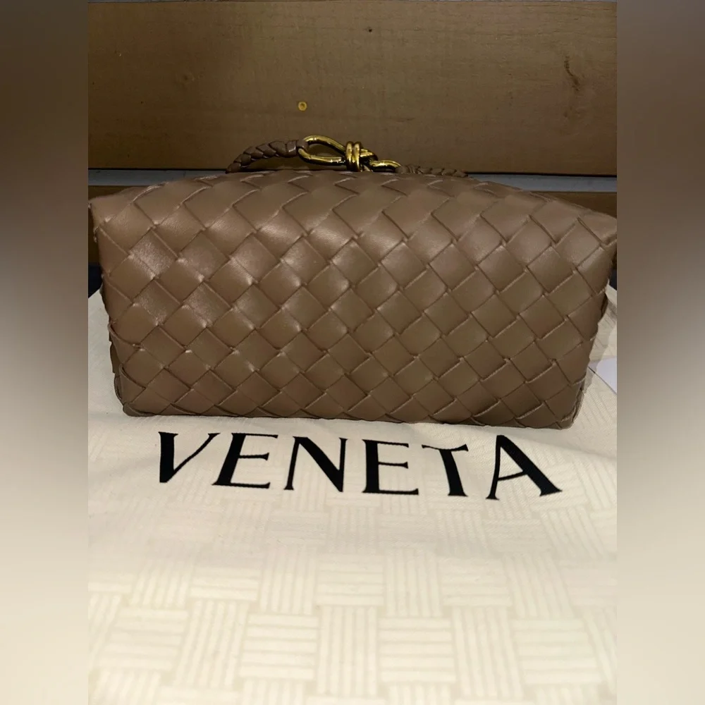 Bottega Veneta small Andiamo Pinecone/Brass - Picture 12 of 15